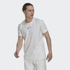 Áo Phông Adidas Nam Chính Hãng - LONDON STRETCH WOVEN TEE - Trắng | JapanSport HC8541