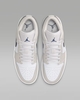 Giày Nike Chính Hãng - Air Jordan 1 Low - Màu Trắng Xám | JapanSport 553558-146