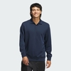 Áo Polo Adidas Nam Chính Hãng - Go-to Long Sleeve Polo Shirt - Màu Xanh | JapanSport IW6720