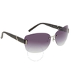 Kính Calvin Klein Chính hãng - Grey Gradient Square Ladies Sunglasses - 65mm | JapanSport R353S-(033)