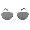 Kính Calvin Klein Chính Hãng - Grey Pilot Sunglasses - 55mm | JapanSport R165S-045