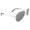 Kính Calvin Klein Chính Hãng - Grey Pilot Sunglasses - 55mm | JapanSport R165S-045