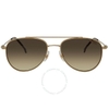 Kính Carrera Chính Hãng - Brown Gradient Pilot Unisex Sunglasses - 187/S 0J5G HA 56-17-145 | JapanSport