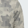 Áo Khoác Adidas Nam Chính Hãng - Go-To Printed Quarter-Zip Sweatshirt - Màu Be | JapanSport IK3019