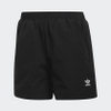 Quần Shorts Adidas Nữ Chính Hãng - ADICOLOR CLASSICS POPLIN SHORTS - Đen | JapanSport HC2045