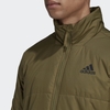 Áo Khoác Adidas Nam Chính Hãng - BSC 3-STRIPES INSULATED JACKET - Xanh Rêu | JapanSport HG6273