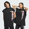 Áo ba lỗ Adidas Nam Nữ Chính Hãng - Pride Printed Cropped Tank Top - Màu Đen | JapanSport IW2725
