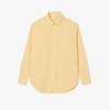 Áo Sơ mi Nữ Lacoste Chính hãng - Oversized Cotton Button Down - Màu Vàng | JapanSport CF0215-51-361