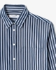 Áo Sơ Mi Lacoste Chính Hãng - Oversized Cotton Poplin Shirt - Màu Navy | JapanSport CF0215-51-6GI
