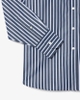 Áo Sơ Mi Lacoste Chính Hãng - Oversized Cotton Poplin Shirt - Màu Navy | JapanSport CF0215-51-6GI