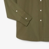 Áo Sơ Mi Lacoste Chính Hãng - Lacoste Women's Loose Fit Cotton Poplin Shirt - Màu Xanh | JapanSport CF0215-51-E9F