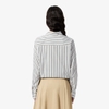 Áo Sơ Mi Lacoste Chính Hãng - Áo Sơ Mi Dáng Rộng Chất Liệu Cotton Poplin - Màu Trắng | JapanSport CF0215-51-8I4
