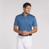 Áo Polo Puma Chính Hãng - Fair Isle Trim Polo Blue Horizon - Màu Xanh | JapanSport 627640-02