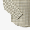 Áo Sơ Mi Lacoste Chính Hãng - Regular Fit Stretch Plaid Shirt - Màu Green | JapanSport CH1343-51-CI8
