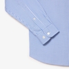 Áo Sơ Mi Lacoste Chính Hãng - Regular Fit Checked Cotton Shirt - Màu Xanh | JapanSport CH2932-51-F6Z