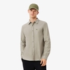 Áo Sơ Mi Lacoste Chính Hãng -  Regular Fit Cotton Shirt - Màu Xám | JapanSport  CH5152-51-J1K