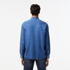 Áo Sơ Mi Lacoste Chính Hãng - Regular Fit Denim Shirt - Màu Navy | JapanSport CH0197-51-QJH