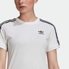 Áo Phông Adidas Nữ Chính Hãng - CLASSICS ADICOLOR 3 COLORS - Trắng | JapanSport GN2913