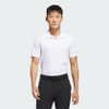 Áo Polo Golf Adidas Nam Chính Hãng - Performance Primegreen - Màu Trắng | JapanSport IU4441