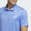 Áo Polo Adidas Nam Chính Hãng - STRIPE ZIP GOLF POLO SHIRT - Xanh | JapanSport IC1348