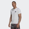 Áo Phông Adidas Nam Chính Hãng - AEROREADY DESIGNED TO MOVE SPORT MOTION LOGO TEE - Trắng | JapanSport H28785