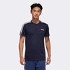 Áo Phông Adidas Chính Hãng - Designed 2 Move 3-Stripes Tee - Navy | JapanSport - FL0357