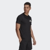 Áo Phông Adidas Nam Chính Hãng - Designed 2 Move AEROREADY Motion T-Shirt - Đen | JapanSport GM2116