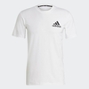 Áo Phông Adidas Nam Chính Hãng - Designed 2 Move AEROREADY Motion Tee - Trắng | JapanSport GM2115