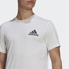 Áo Phông Adidas Nam Chính Hãng - Designed 2 Move AEROREADY Motion Tee - Trắng | JapanSport GM2115