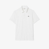 Áo Polo Golf Lacoste Nam Chính hãng - Regular Fit UV Protect Golf - Màu White / Green  | JapanSport DH5175-51-8IG