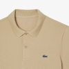 Áo Polo Golf Lacoste Nam Chính hãng - Regular Fit Cotton Blend - Màu be | JapanSport DH5522-51-02S
