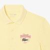 Áo Polo Lacoste Nam Chính hãng - Miami Open Dry Polo - Màu Vàng | JapanSport DH8632-51-107