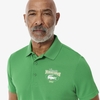 Áo Polo Lacoste Chính hãng - Regular Fit Miami Open Graphic - Màu Xanh | JapanSport DH8632-51-SIW