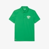 Áo Polo Lacoste Chính hãng - Regular Fit Miami Open Graphic - Màu Xanh | JapanSport DH8632-51-SIW