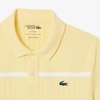 Áo Polo Lacoste Chính hãng - Ultra Dry Badge Accent Tennis Heritage - Màu Vàng | JapanSport DH8960-51-KCD