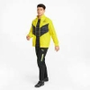 Áo Khoác Puma Nam Chính Hãng - Dortmund PM Woven Jacket Cyber Yellow - Vàng | JapanSport 7650220-01