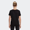 Áo Phông Adidas Nữ Chính Hãng - ESSENTIALS LINEAR - Đen | JapanSport DP2361