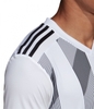 Áo Thể Thao Adidas Nam Chính Hãng - Adidas Striped 19 T-shirt Football - White/Grey | JapanSport - DP3210