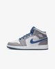 Giày Nike Nam Nữ Chính Hãng - Air Jordan 1 Mid GS 'Cement Grey' - Xanh/Xám | JapanSport DQ8423-014
