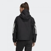 Áo Khoác Adidas Chính Hãng - Back-to-Sports 3-Stripes Hooded Insulated Jacket - Đen | JapanSport DZ1518