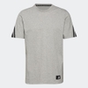 Áo Phông Adidas Chính Hãng - 3 Stripes Future Icons Adidas Sportswear - Xám | JapanSport H39784