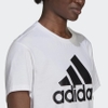 Áo Phông Adidas Nữ Chính Hãng -  BOYFRIEND LOGO ESSENTIALS - Trắng | JapanSport GL0779