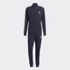 Bộ thể thao Adidas Nam Chính Hãng - Basic 3-Stripes French Terry Track Suit - Navy | JapanSport IC6765