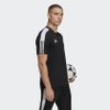 Áo Polo Adidas Chính Hãng - TIRO ESSENTIALS JERSEY - Đen | JapanSport H60006