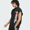 Áo ba lỗ Adidas Nam Nữ Chính Hãng - Pride Printed Cropped Tank Top - Màu Đen | JapanSport IW2725