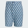 Quần Short Adidas Chính Hãng - Printed Shorts - Màu Xanh Trắng | JapanSport IN9027