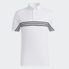 Áo Polo Adidas Nam Chính Hãng - PRIMEGREEN HEAT.RDY 3-Stripes Polo Shirt - Trắng | JapanSport GT3666