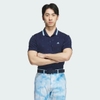 Áo Polo Golf Adidas Nam Chính Hãng - Monogram Play Green AEROREADY - Màu Xanh | JapanSport IN9048