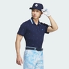 Áo Polo Golf Adidas Nam Chính Hãng - Monogram Play Green AEROREADY - Màu Xanh | JapanSport IN9048
