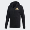 Áo Khoác Adidas Chính Hãng - Sport ID Full-Zip Hoodie - Black/Gold | JapanSport EB7595